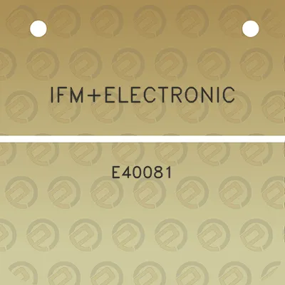 ifmelectronic-e40081