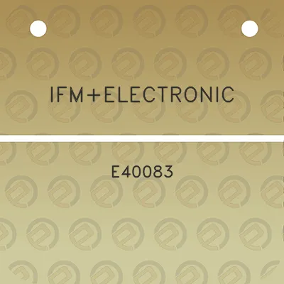 ifmelectronic-e40083