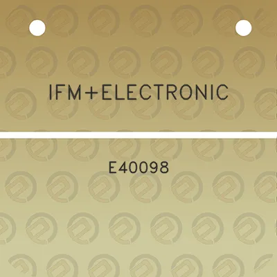 ifmelectronic-e40098