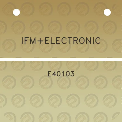 ifmelectronic-e40103