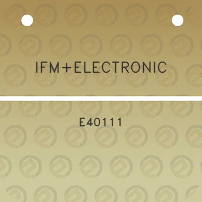 ifmelectronic-e40111