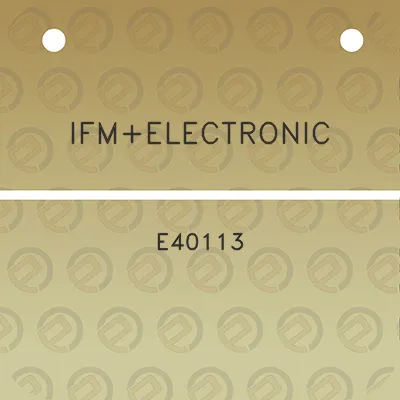 ifmelectronic-e40113