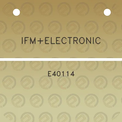 ifmelectronic-e40114