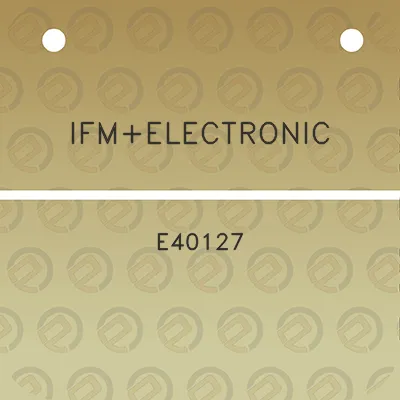 ifmelectronic-e40127