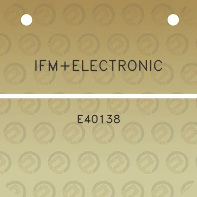 ifmelectronic-e40138