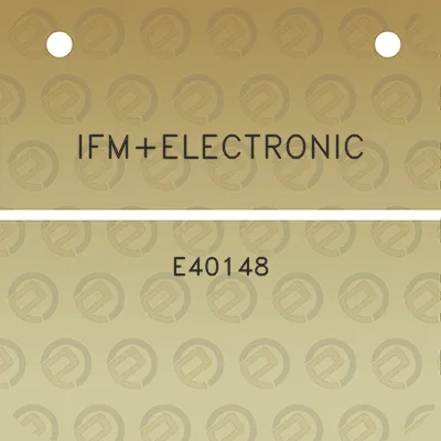 ifmelectronic-e40148