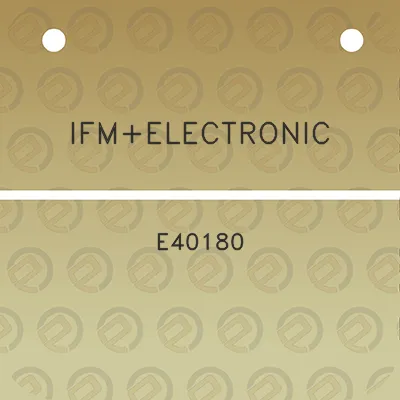 ifmelectronic-e40180