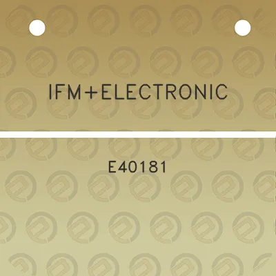 ifmelectronic-e40181