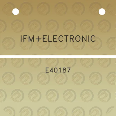 ifmelectronic-e40187