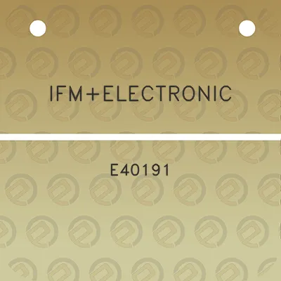 ifmelectronic-e40191