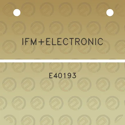 ifmelectronic-e40193