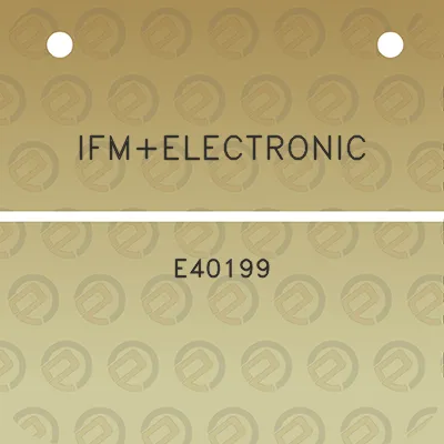 ifmelectronic-e40199