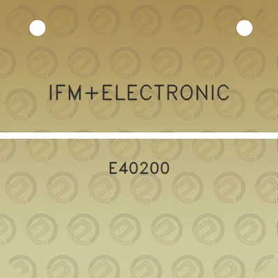 ifmelectronic-e40200