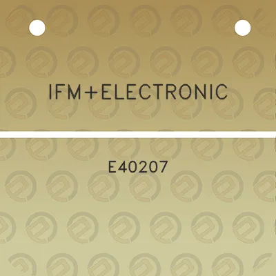 ifmelectronic-e40207