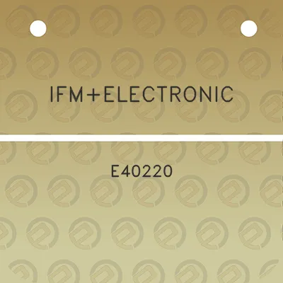 ifmelectronic-e40220