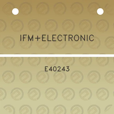 ifmelectronic-e40243