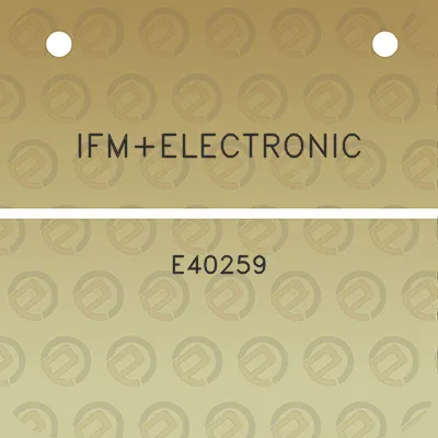 ifmelectronic-e40259