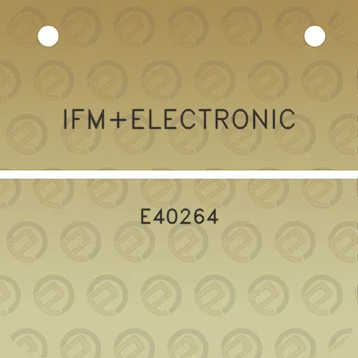 ifmelectronic-e40264