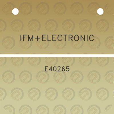 ifmelectronic-e40265