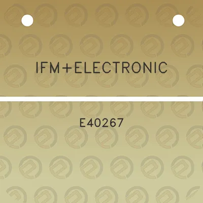 ifmelectronic-e40267