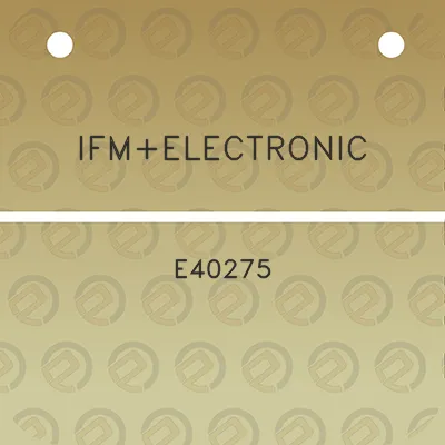 ifmelectronic-e40275