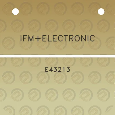 ifmelectronic-e43213