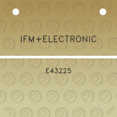 ifmelectronic-e43225