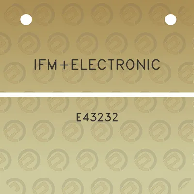 ifmelectronic-e43232