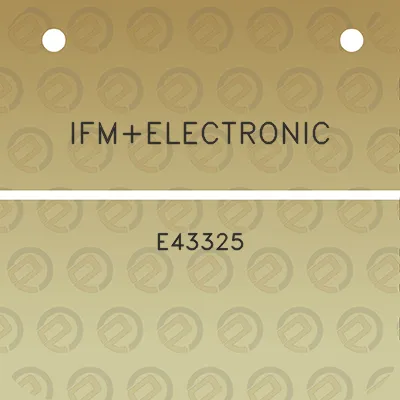 ifmelectronic-e43325