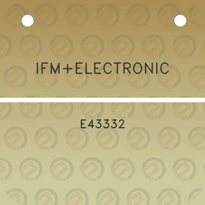 ifmelectronic-e43332