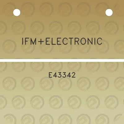 ifmelectronic-e43342