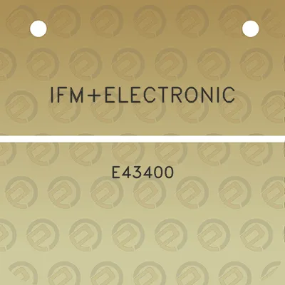 ifmelectronic-e43400