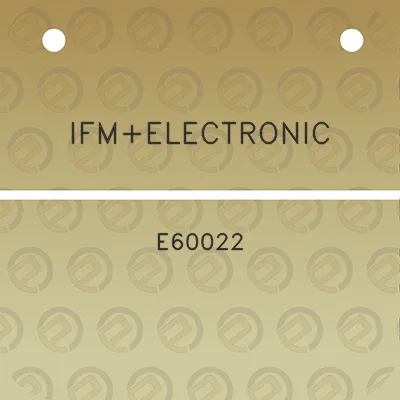 ifmelectronic-e60022