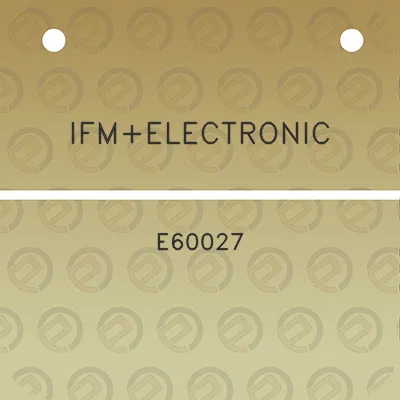 ifmelectronic-e60027