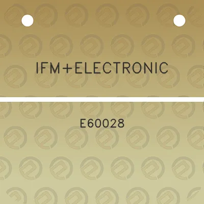 ifmelectronic-e60028