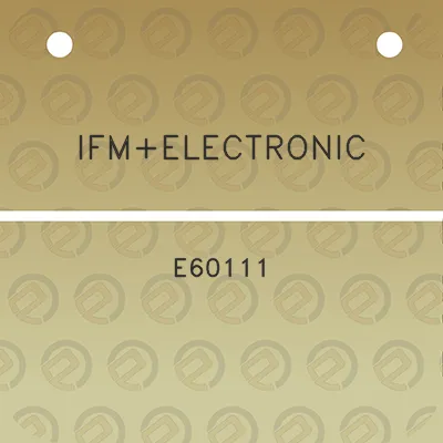 ifmelectronic-e60111