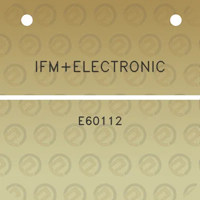 ifmelectronic-e60112