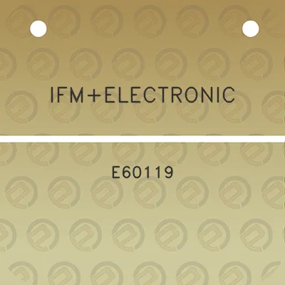 ifmelectronic-e60119