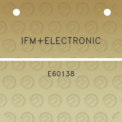 ifmelectronic-e60138