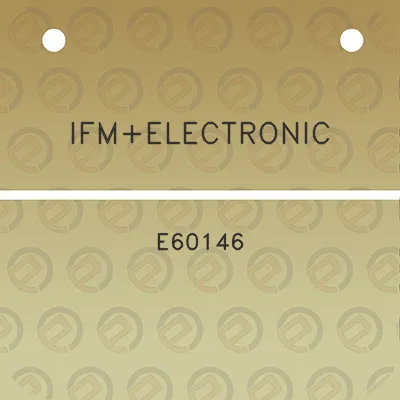 ifmelectronic-e60146