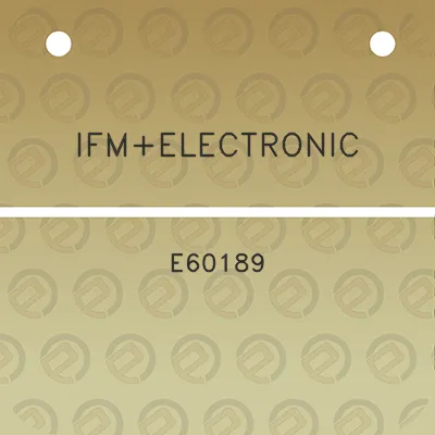 ifmelectronic-e60189