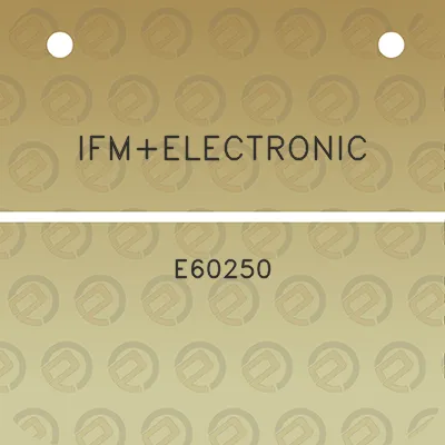 ifmelectronic-e60250