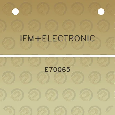 ifmelectronic-e70065