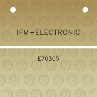 ifmelectronic-e70305