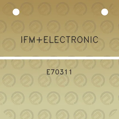 ifmelectronic-e70311