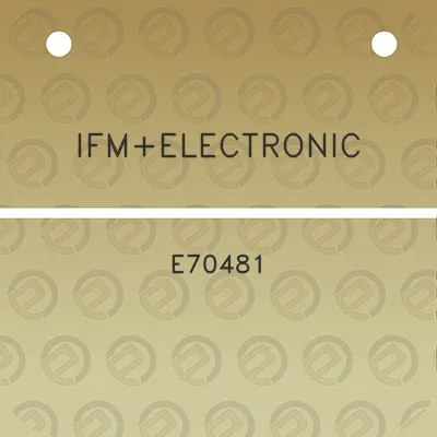 ifmelectronic-e70481