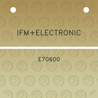 ifmelectronic-e70600