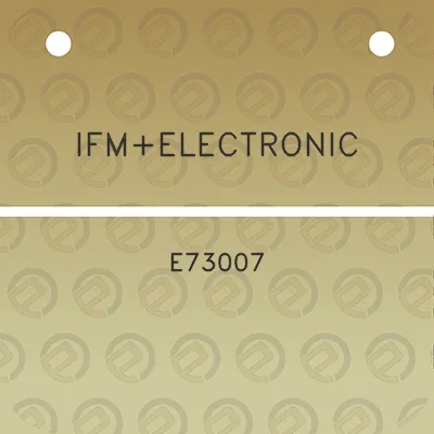 ifmelectronic-e73007