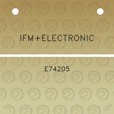 ifmelectronic-e74205