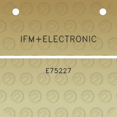 ifmelectronic-e75227